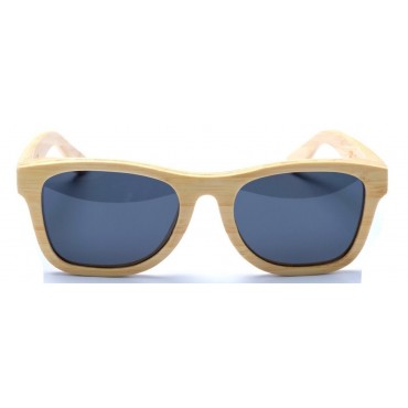 Monroe - Natural Bamboo Sunglasses